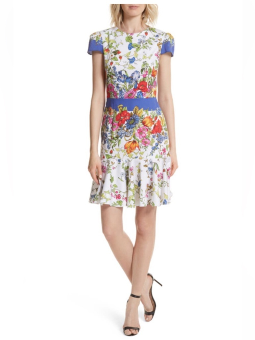 MILLY Karissa Floral print Cotton Dress